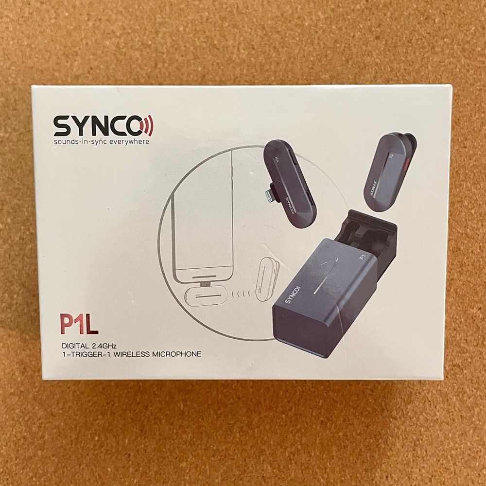 Synco p1l wireless microphone for iPhone/ipad